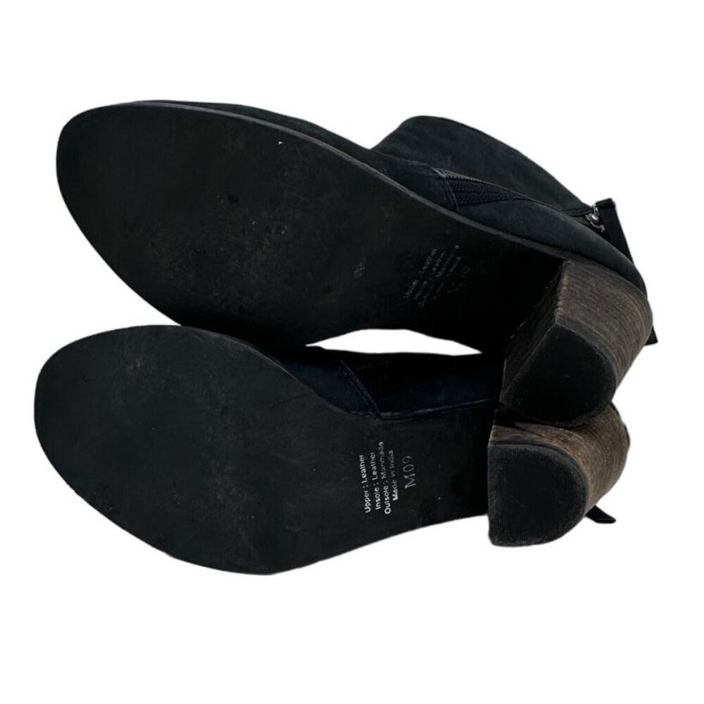 Rebels Leather booties size 9 black/gray - Picture 4 of 9